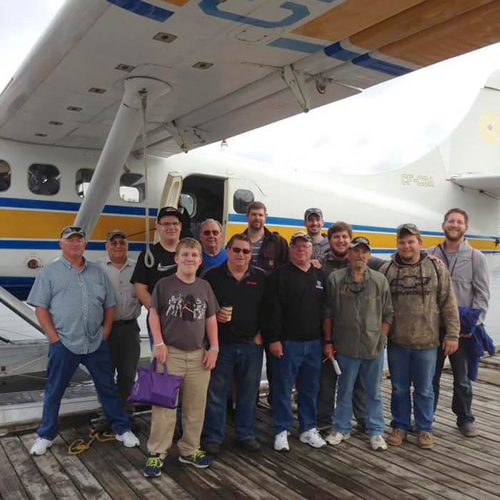 Walleye Lake Outpost cabins are a short 15 min floatplane ride out of our home base in Kenora, ON