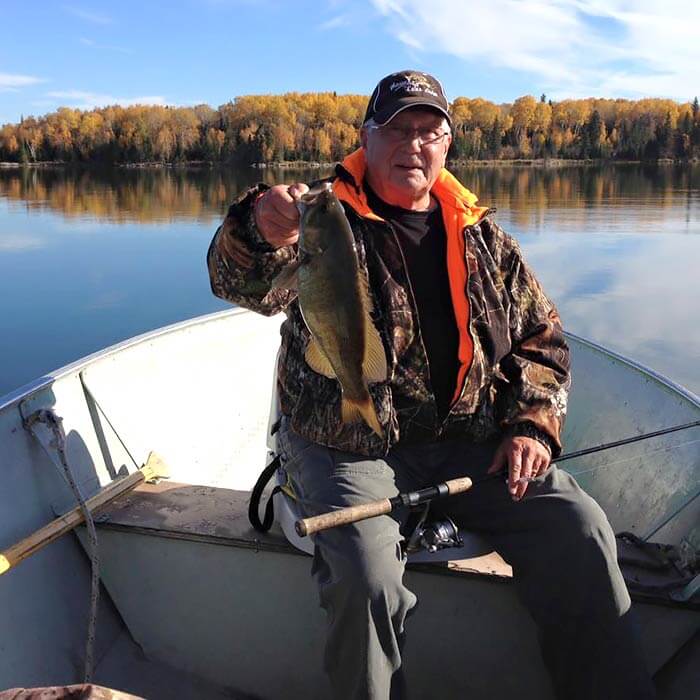 Fishing in Northwestern Ontario at Walleye Lake